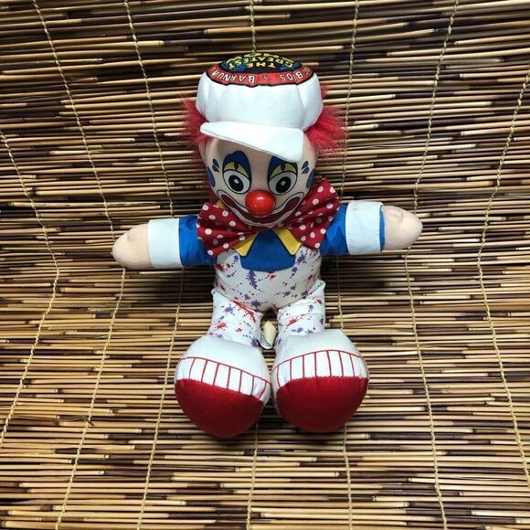 Vintage Ringling Bros Barnum and Bailey Circus Plush Clown Doll Stuffed Toy - Picture 1 of 6